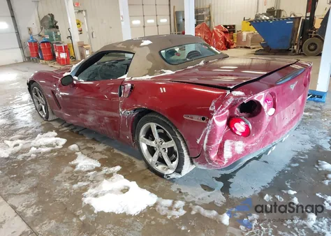 2008 Chevrolet Corvette from USA, damaged, VIN 1G1YY36W585116293